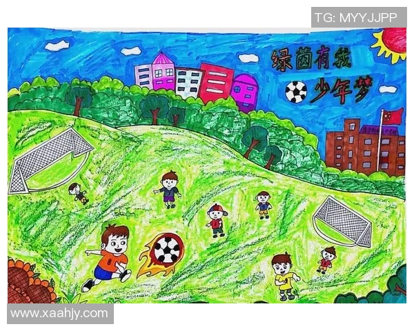 足球少年梦想启航卡通形象展现青春活力与激情 足球少年梦想启航卡通形象展现青春活力与激情